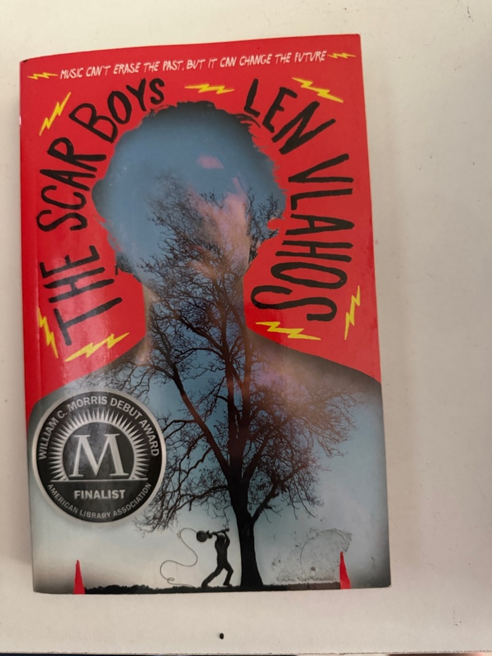 The Scar Boys by Len Vlahos - Red & Black Cover
